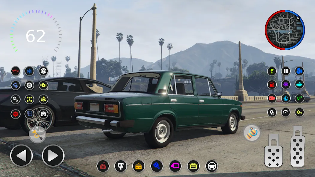2106 VAZ: Lada Drift & Racing [МОД: Бесконечные деньги, Монеты и Мега MOD] Screenshot 4
