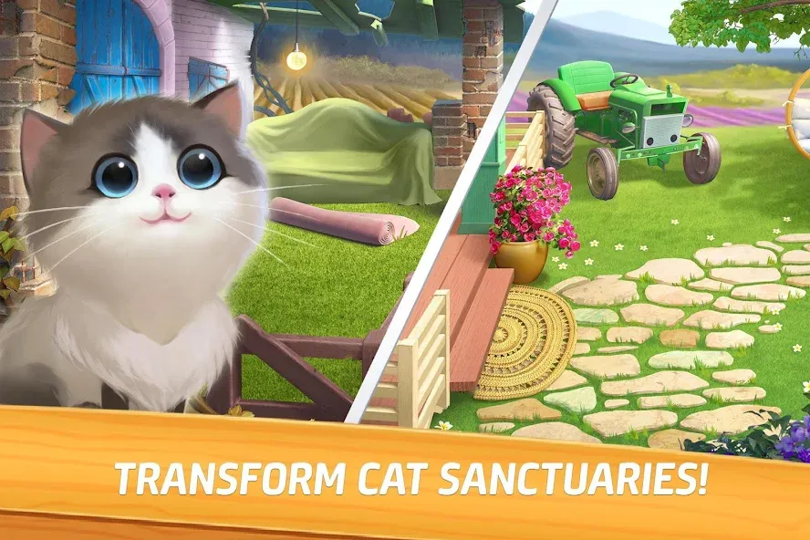 Meow Match (Мяу Матч) [МОД: Много монет, Открытые уровни и Мега MOD] Screenshot 2