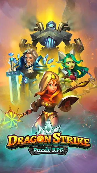 Dragon Strike: Puzzle RPG (Драгон Страйк) [МОД: Все открыто, Дополнительные деньги и Меню MOD] Screenshot 5