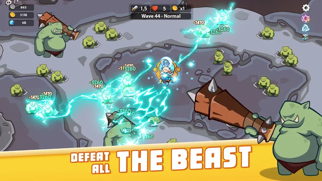 Empire Survivor: Idle Defense (Импайр Кингдом) [МОД: Много денег, Монет и Все открыто] Screenshot 2