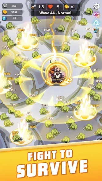 Empire Kingdom: Idle Premium (Импайр Кингдом Идл Премиум) [МОД: Много денег, Монет и Все открыто] Screenshot 1