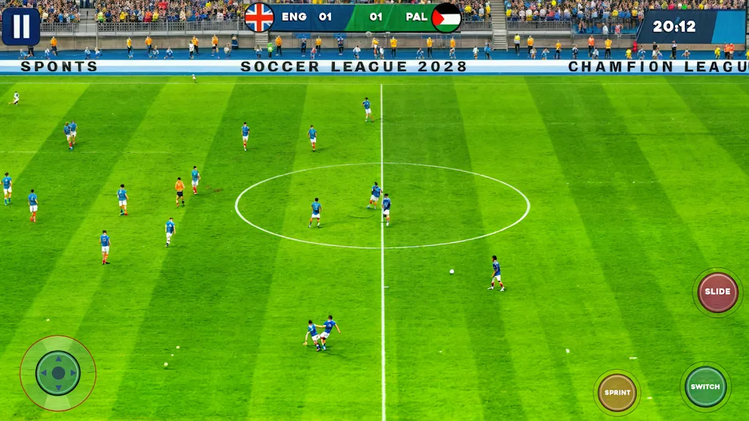 Soccer Games Football League (Соккер Геймс Футбол 2023) [МОД: Много денег, Монет и Все открыто] Screenshot 1
