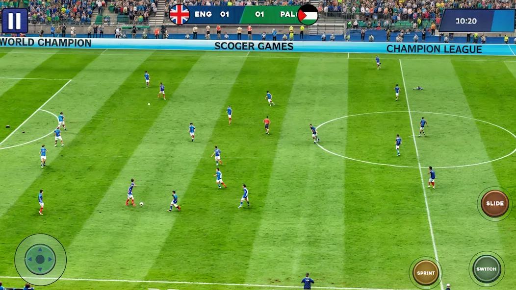 Soccer Games Football League (Соккер Геймс Футбол 2023) [МОД: Много денег, Монет и Все открыто] Screenshot 2