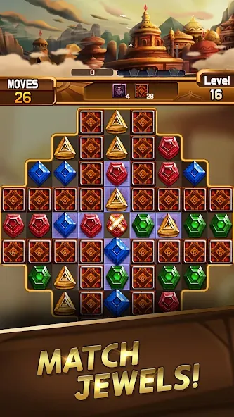 Fantastic Jewel Lost Kingdom (Фантастическое утраченное королевство драгоценностей) [МОД: Много монет, Открытые уровни и Мега MOD] Screenshot 4