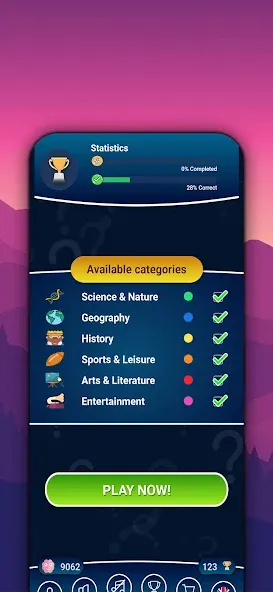 Millionaire Trivia Quiz [МОД: Деньги, Монеты и Меню MOD] Screenshot 2