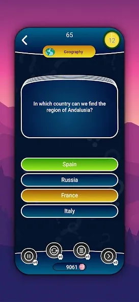 Millionaire Trivia Quiz [МОД: Деньги, Монеты и Меню MOD] Screenshot 3