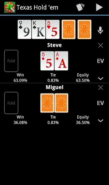 Poker Calculator [МОД: Бесконечные деньги, Монеты и Мега MOD] Screenshot 1