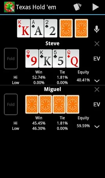 Poker Calculator [МОД: Бесконечные деньги, Монеты и Мега MOD] Screenshot 3
