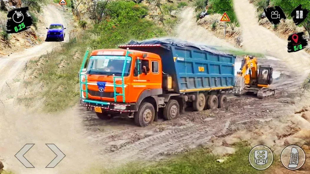 Cargo Truck Simulator Games 3D (Американский симулятор вождения грузовика) [МОД: Много денег, Монет и Все открыто] Screenshot 5