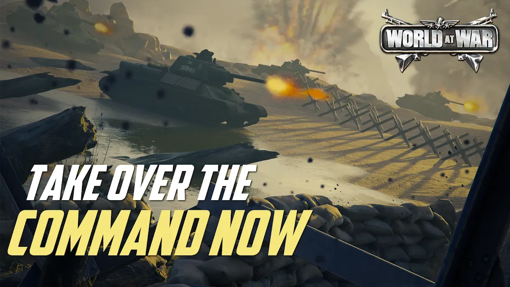 World at War: WW2 Strategy (Ворлд эт Уор) [МОД: Меню, Бесконечные монеты и Открытые уровни] Screenshot 1