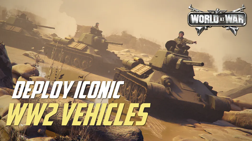 World at War: WW2 Strategy (Ворлд эт Уор) [МОД: Меню, Бесконечные монеты и Открытые уровни] Screenshot 3