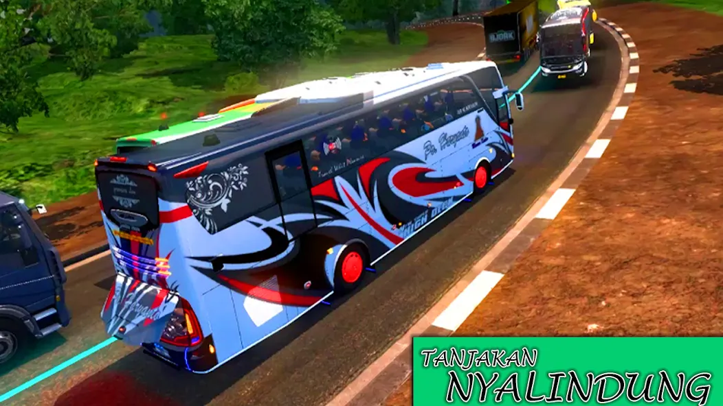 Bus Basuri Lintas Expedisi (Бус Басури Линтас Экспедиси) [МОД: Деньги, Монеты и Меню MOD] Screenshot 3