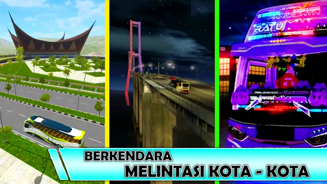 Bus Basuri Lintas Expedisi (Бус Басури Линтас Экспедиси) [МОД: Деньги, Монеты и Меню MOD] Screenshot 5