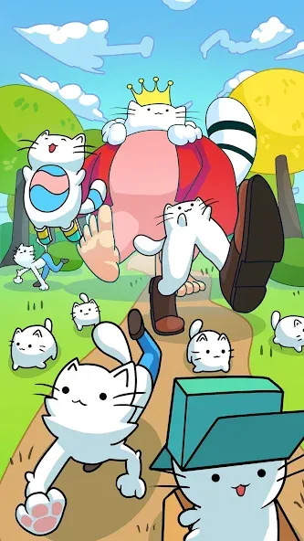 Cat Game Purland offline games (Пурр) [МОД: Бесконечные деньги, Монеты и Мега MOD] Screenshot 3