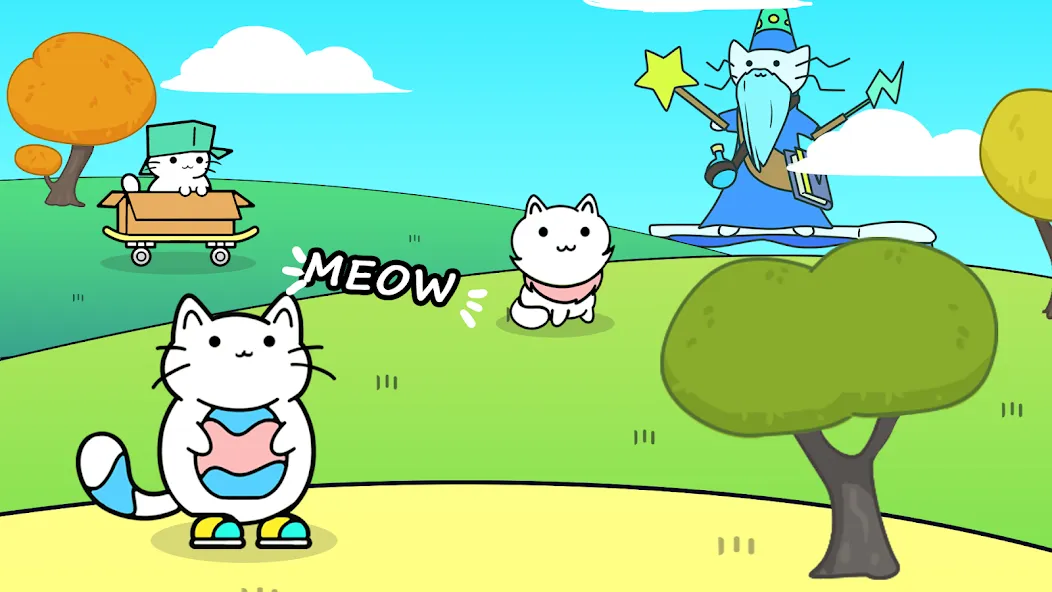 Cat Game Purland offline games (Пурр) [МОД: Бесконечные деньги, Монеты и Мега MOD] Screenshot 5