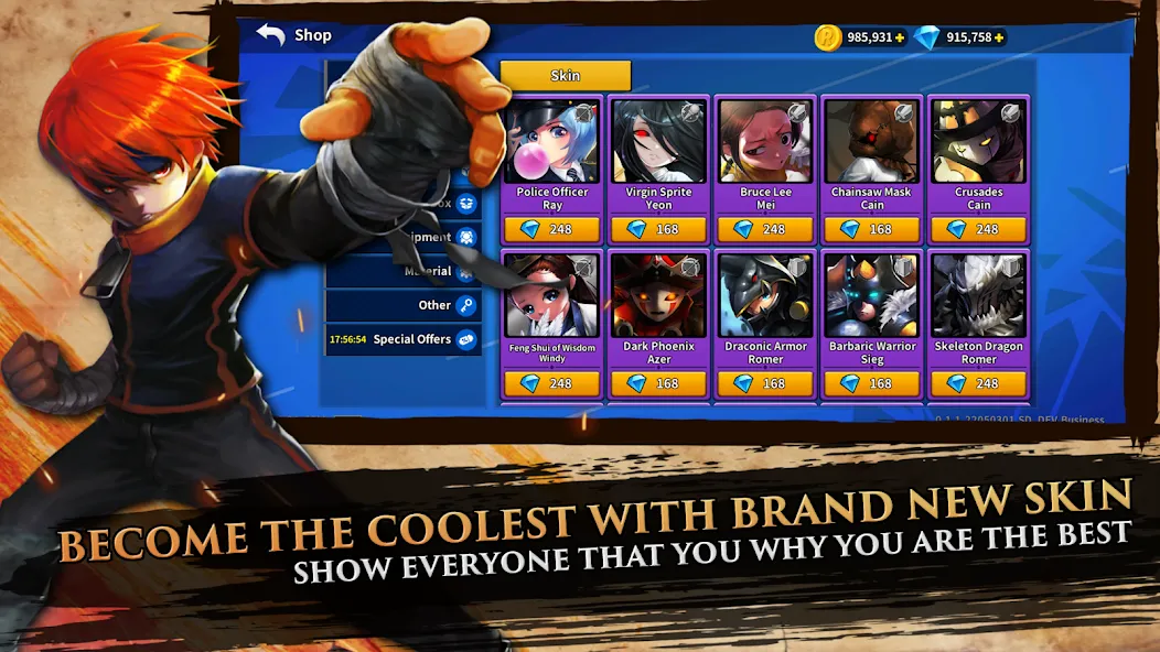 Fight of Legends (Файт оф Легендс) [МОД: Меню, Бесконечные монеты и Открытые уровни] Screenshot 2