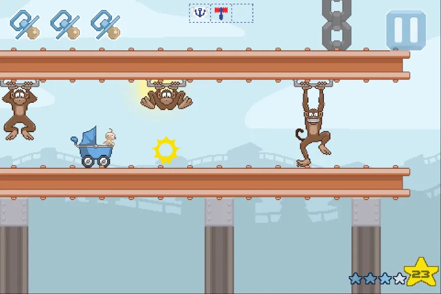 Save Baby James (паси Беби Джеймс) [МОД: Много денег, Монет и Все открыто] Screenshot 1