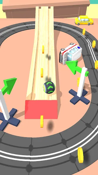 Toy Going Ball Roll [МОД: Много монет, Открытые уровни и Мега MOD] Screenshot 2