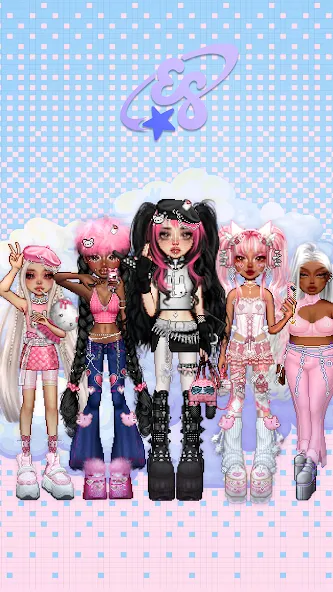Everskies: Virtual Dress up (Эверскис) [МОД: Много монет, Открытые уровни и Мега MOD] Screenshot 1