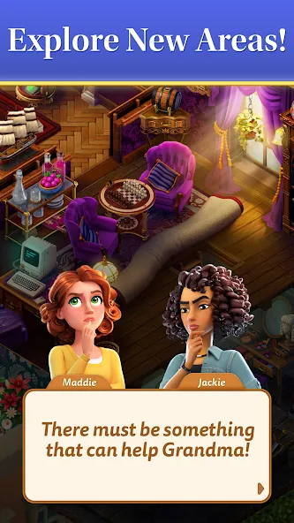 Merge Mansion (Мердж Мэншн) [МОД: Много монет, Открытые уровни и Мега MOD] Screenshot 4