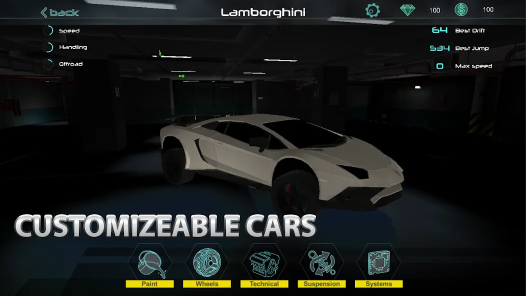 Car Simulator 3 [МОД: Много монет, Открытые уровни и Мега MOD] Screenshot 3