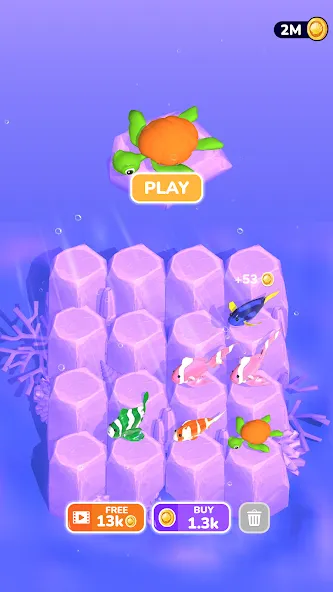 Evolution Merge - Eat and Grow (Эволюция Мердж) [МОД: Много монет, Открытые уровни и Мега MOD] Screenshot 5