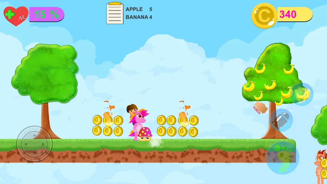 Dora Riding Pony Escape Jungle (Дора на Пони Едет из Джунглей) [МОД: Бесконечные деньги, Монеты и Мега MOD] Screenshot 3