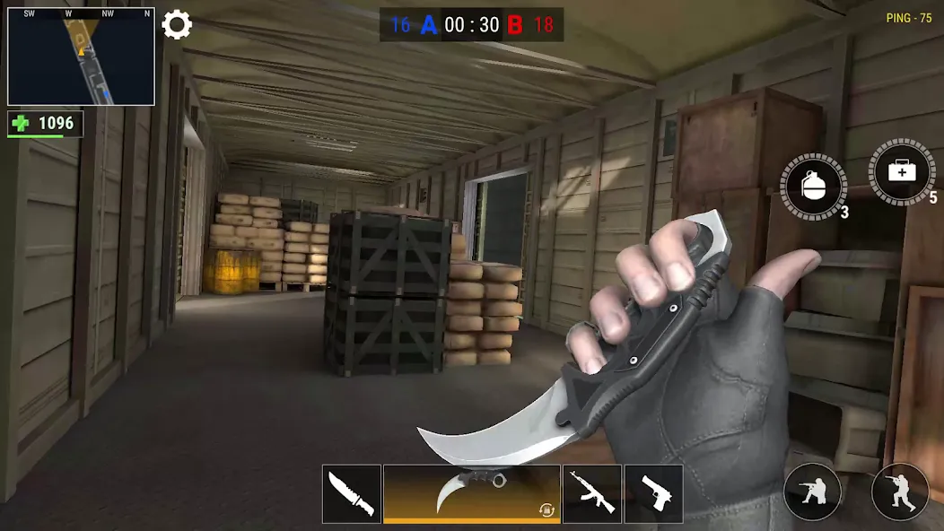 Modern Gun: Shooting War Games (Модерн Ган) [МОД: Бесконечные деньги, Монеты и Мега MOD] Screenshot 2