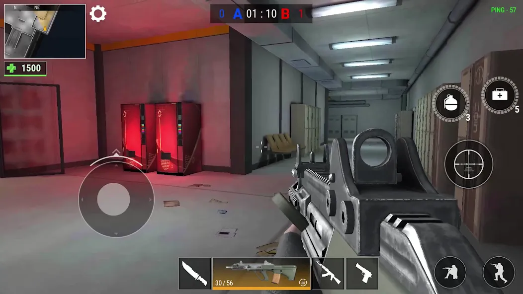 Modern Gun: Shooting War Games (Модерн Ган) [МОД: Бесконечные деньги, Монеты и Мега MOD] Screenshot 5