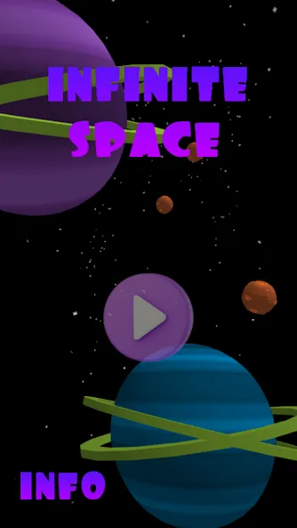 Infinite Space 3D (Инфинити Спейс 3Д) [МОД: Бесконечные деньги, Монеты и Мега MOD] Screenshot 1