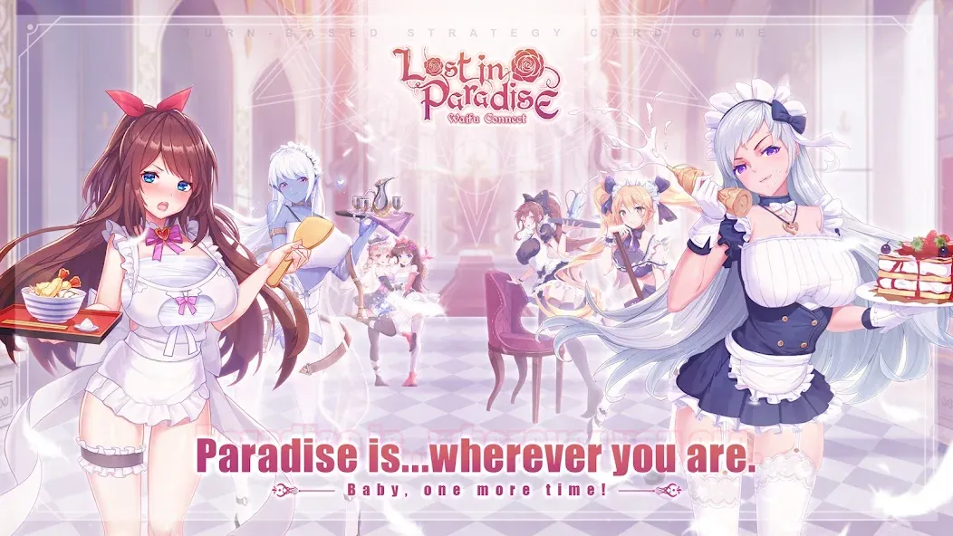 Lost in Paradise:Waifu Connect (Лост ин Парадайз) [МОД: Бесконечные деньги, Монеты и Мега MOD] Screenshot 1
