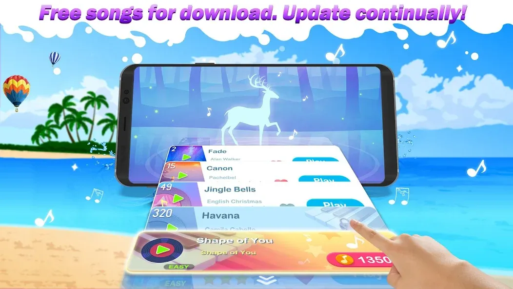 Dream Piano (Дрим Пиано) [МОД: Деньги, Монеты и Меню MOD] Screenshot 2