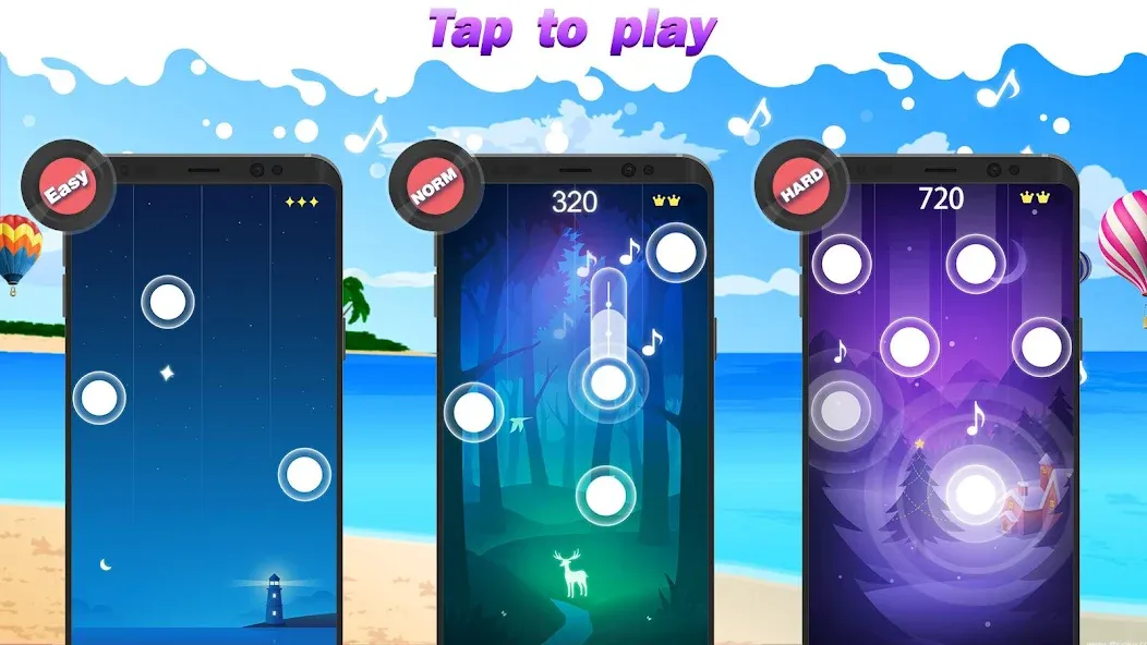 Dream Piano (Дрим Пиано) [МОД: Деньги, Монеты и Меню MOD] Screenshot 4