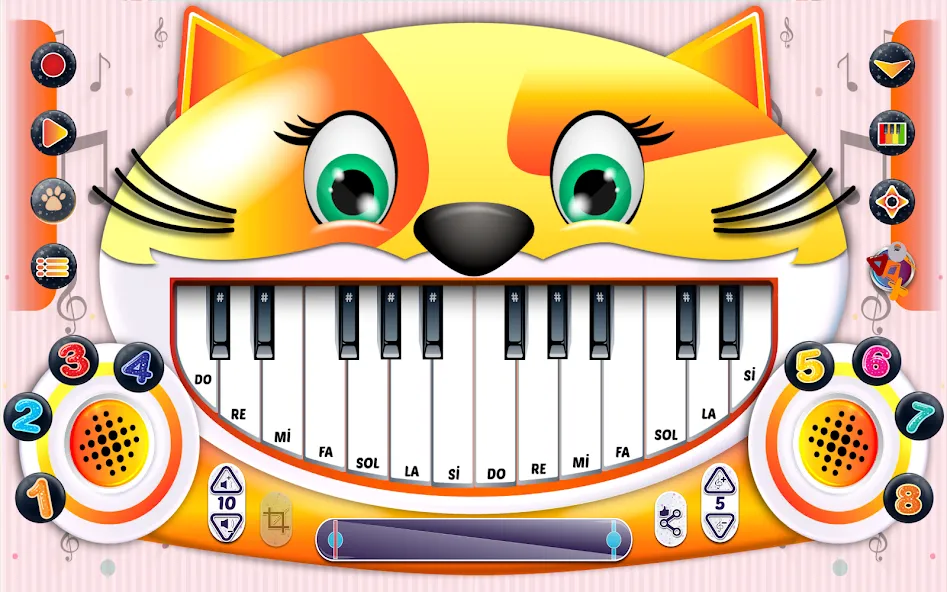Meow Music — Sound Cat Piano (Мяу Музыка) [MOD: Premium/Unlocked] - Скриншот 1