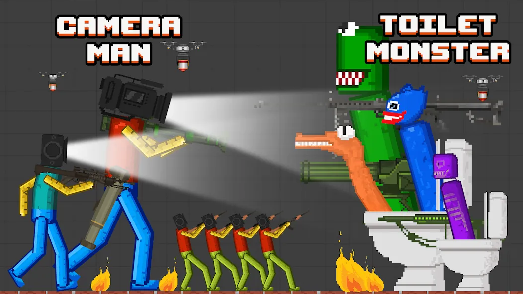 Monster Playground (Монстер Плейграунд) [МОД: Бесконечные деньги, Монеты и Мега MOD] Screenshot 1