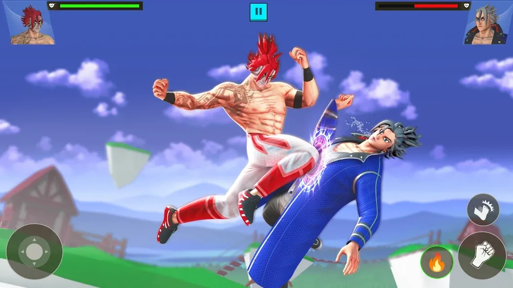 Anime Fighting Game (Аниме Файтинг Гейм) [МОД: Много денег, Монет и Все открыто] Screenshot 1