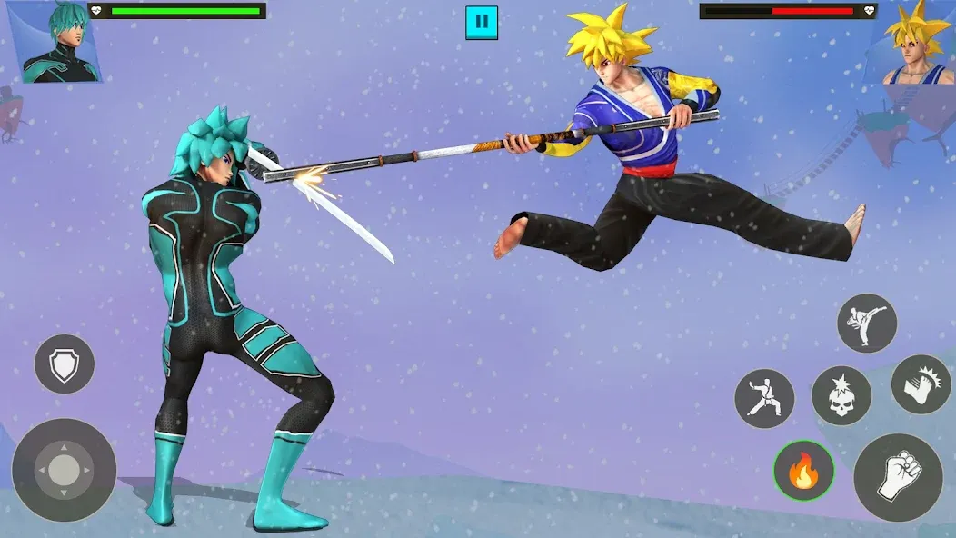 Anime Fighting Game (Аниме Файтинг Гейм) [МОД: Много денег, Монет и Все открыто] Screenshot 5