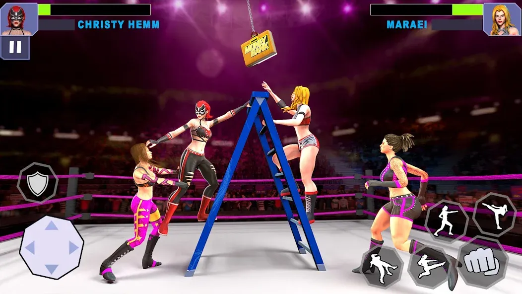 Bad Girls Wrestling Game [MOD: Premium/Unlocked] - Скриншот 3