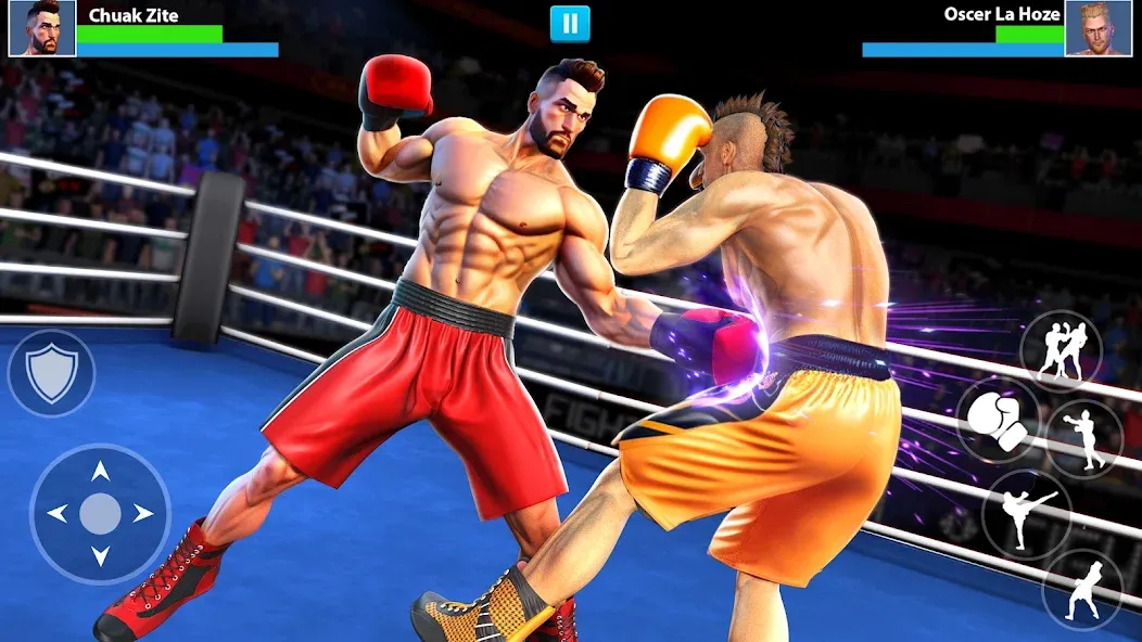 Punch Boxing Game: Ninja Fight [MOD: Все разблокировано] - Скриншот 1