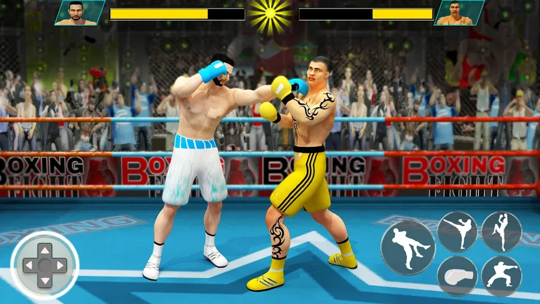 Punch Boxing Game: Ninja Fight [MOD: Все разблокировано] - Скриншот 4