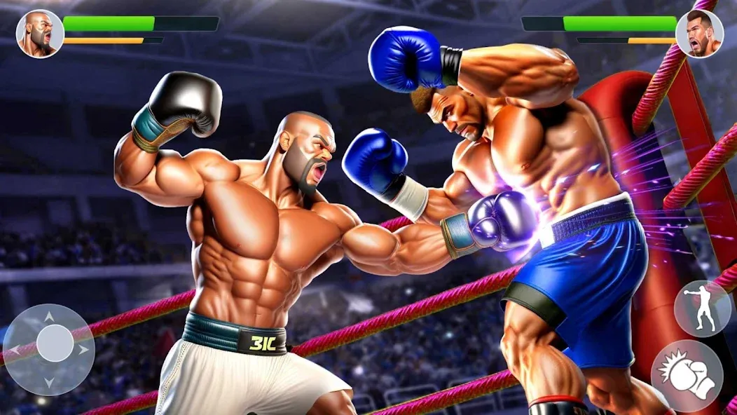 Boxing Heros: Fighting Games (Тэг Боксинг Игры) [МОД: Много монет, Открытые уровни и Мега MOD] Screenshot 1