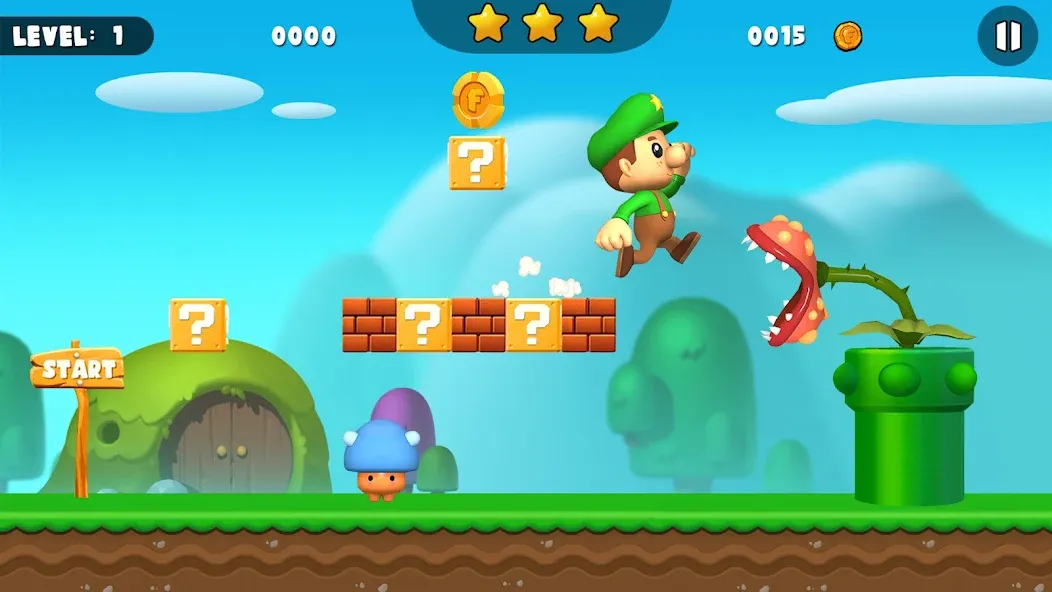 Bob World Adventure 3D [МОД: Много монет, Открытые уровни и Мега MOD] Screenshot 2