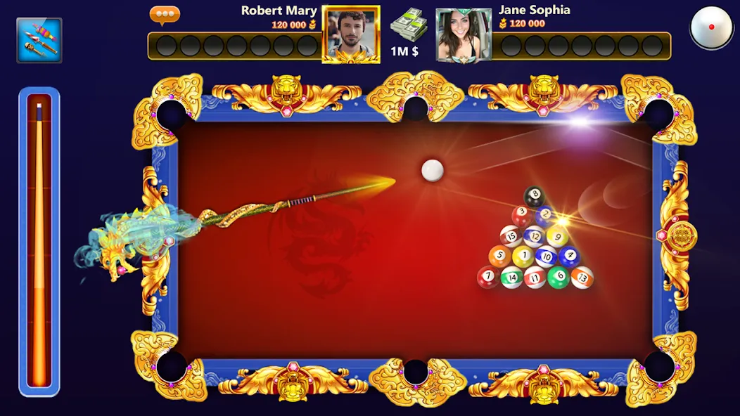 8 Ball Offline - Billiard Pool (Шар Оффлайн) [МОД: Меню, Бесконечные монеты и Открытые уровни] Screenshot 1