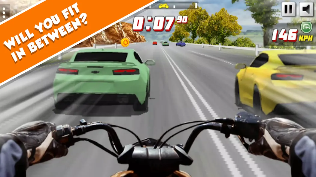 Highway Rider Extreme — 3D Mot (Хайвей Райдер Экстрим) [MOD: Разблокировано] - Скриншот 2