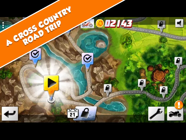 Highway Rider Extreme — 3D Mot (Хайвей Райдер Экстрим) [MOD: Разблокировано] - Скриншот 5