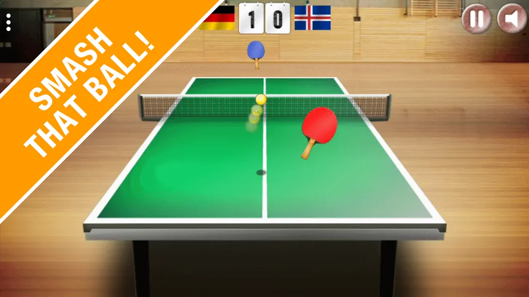 Table Tennis 3D Ping Pong Game [МОД: Все открыто, Дополнительные деньги и Меню MOD] Screenshot 1
