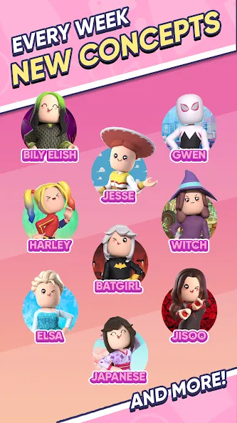 Famous Fashion - Dress Up Game (Фэймос Фэшн) [МОД: Бесконечные деньги, Монеты и Мега MOD] Screenshot 1