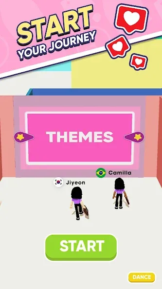 Famous Fashion - Dress Up Game (Фэймос Фэшн) [МОД: Бесконечные деньги, Монеты и Мега MOD] Screenshot 2