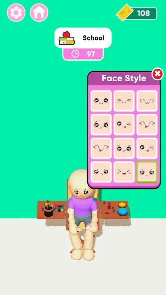 Famous Fashion - Dress Up Game (Фэймос Фэшн) [МОД: Бесконечные деньги, Монеты и Мега MOD] Screenshot 5