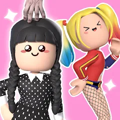 Скачать Famous Fashion - Dress Up Game (Фэймос Фэшн) [МОД: Бесконечные деньги, Монеты и Мега MOD] | Взлом Famous Fashion - Dress Up Game на Андроид